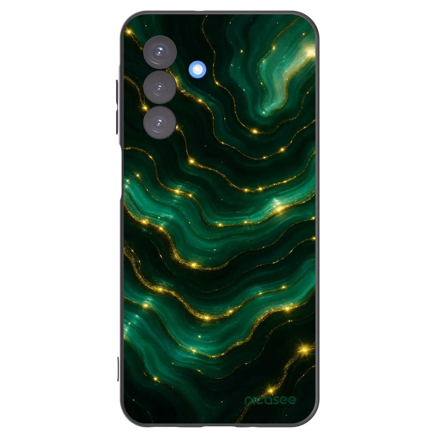 Picasee silikonski črni ovitek za Samsung Galaxy A17 5G - Emerald