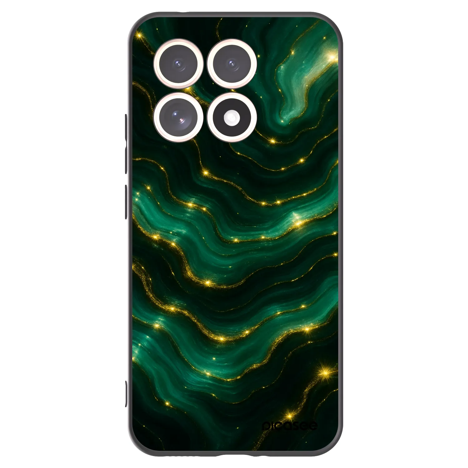 Picasee silikonski črni ovitek za Xiaomi 15T - Emerald