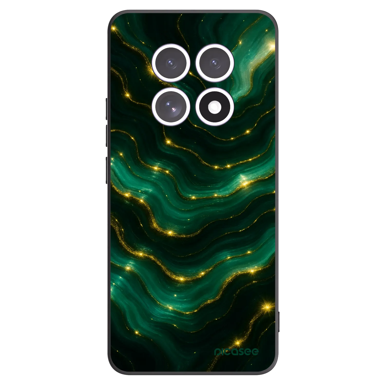 Picasee silikonski črni ovitek za Xiaomi Redmi Note 15 - Emerald
