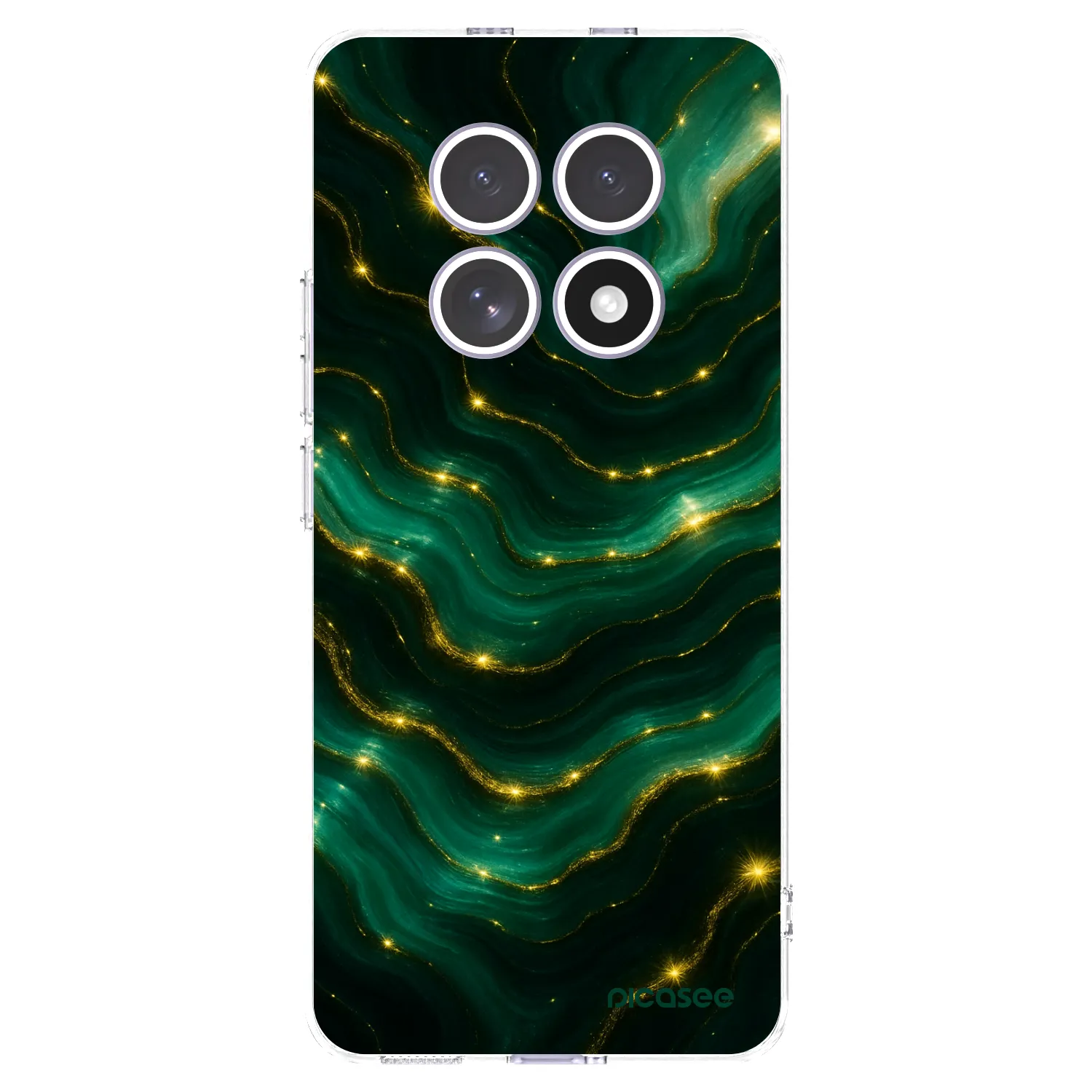 Picasee silikonski prozorni ovitek za Xiaomi Redmi Note 15 - Emerald