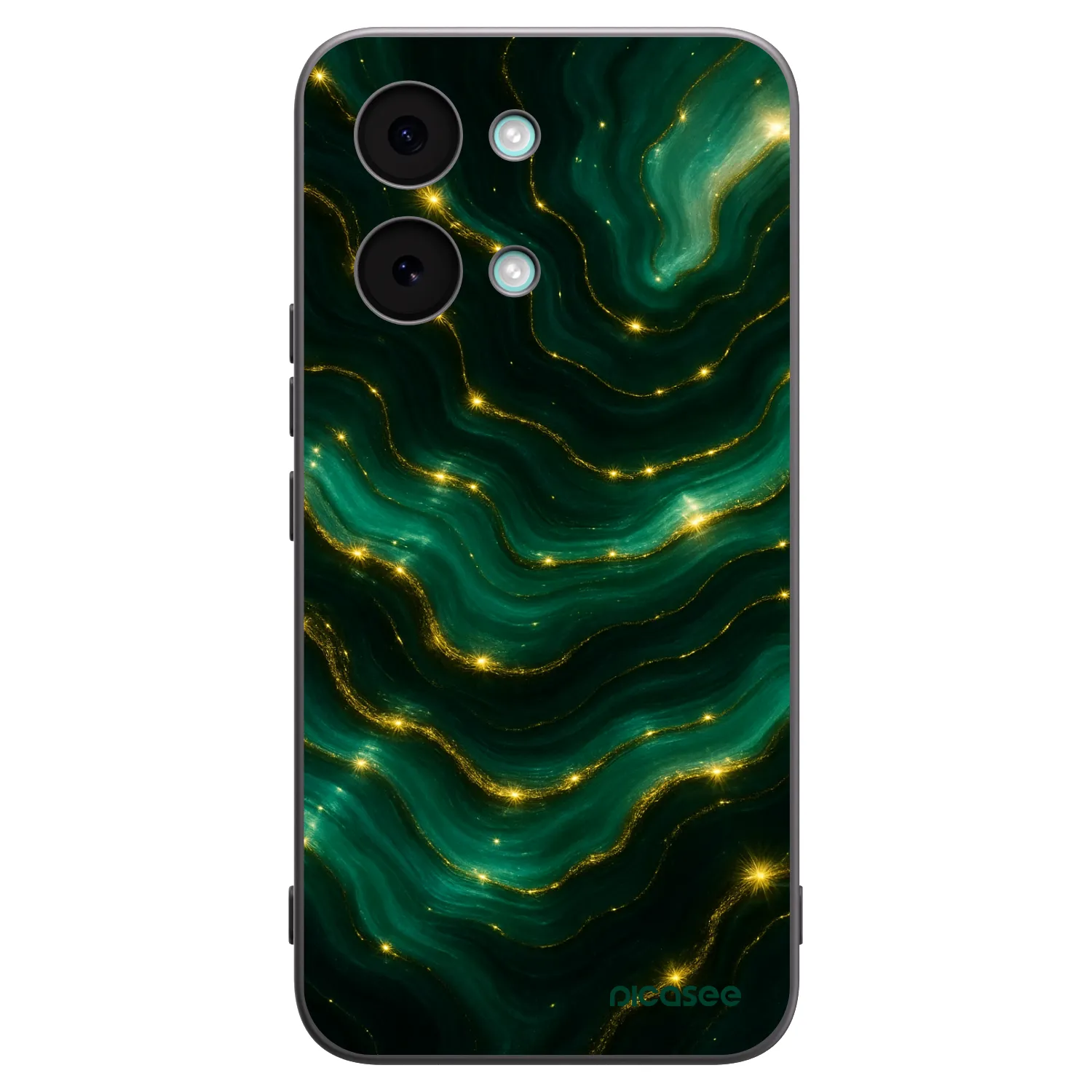 Picasee silikonski črni ovitek za Xiaomi Poco X8 Pro Max - Emerald