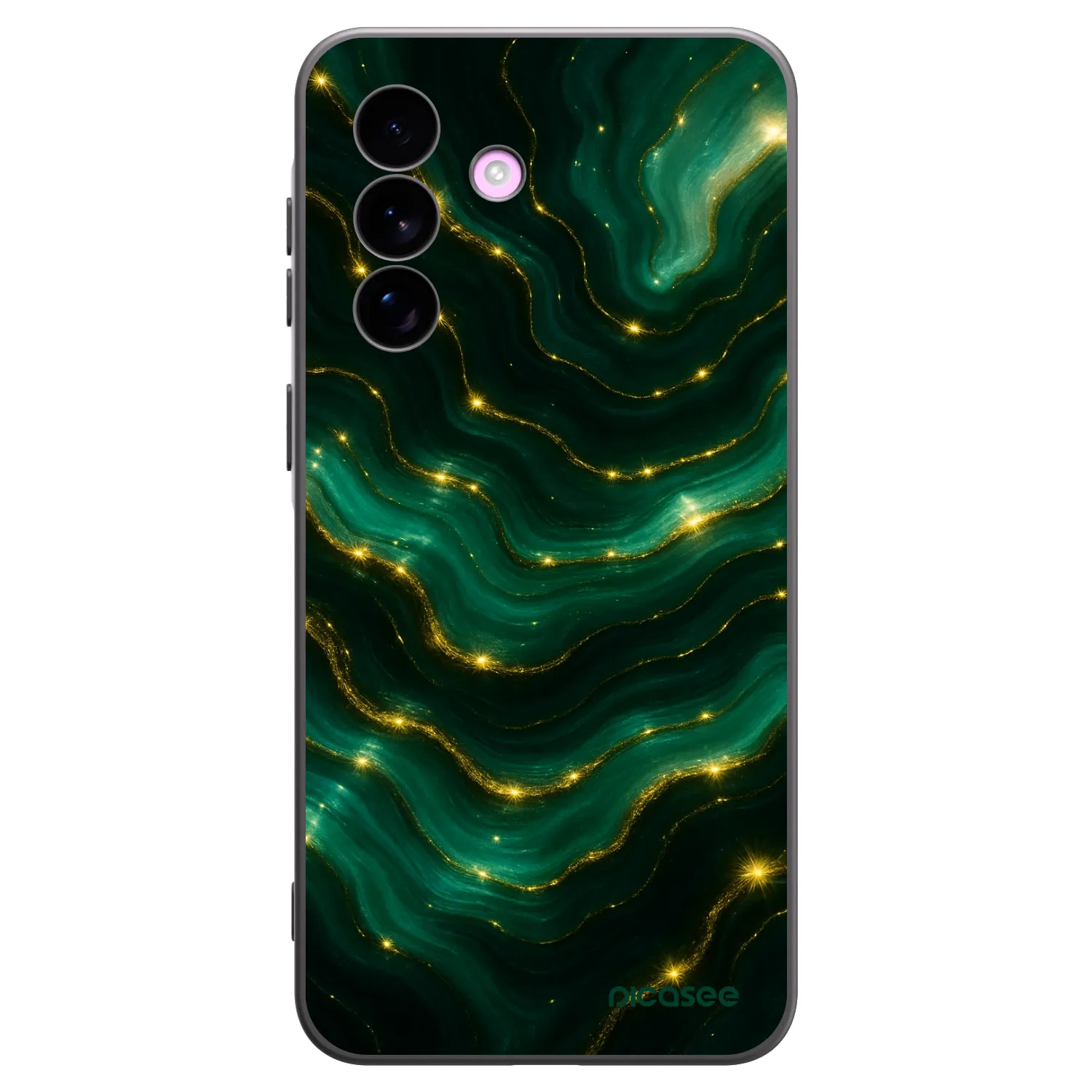 Picasee silikonski črni ovitek za Samsung Galaxy A57 5G - Emerald