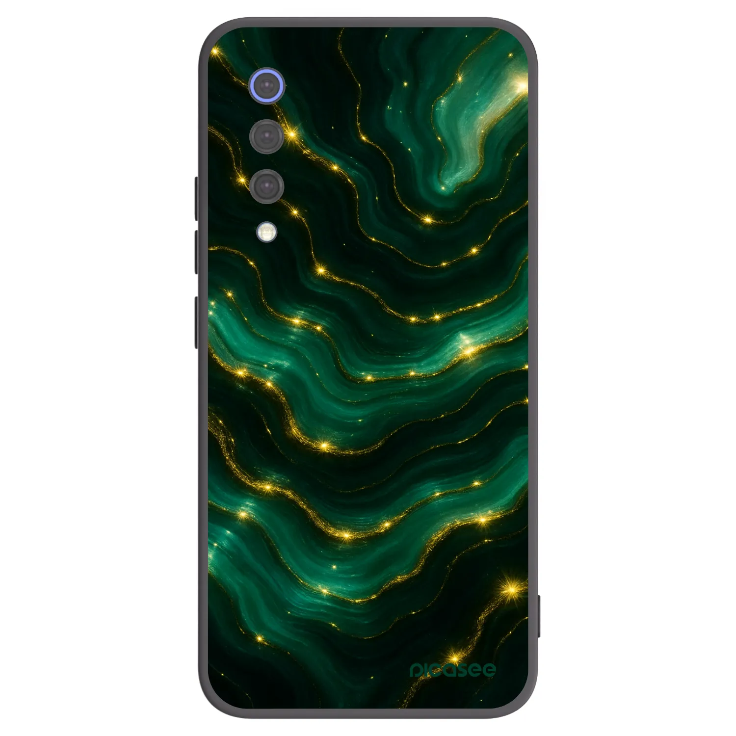 Picasee silikonski črni ovitek za Xiaomi Mi 9 SE - Emerald