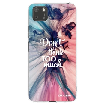 Picasee silikonski prozorni ovitek za Huawei Y5P - Don't think TOO much