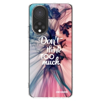 Picasee silikonski prozorni ovitek za Honor X7 - Don't think TOO much