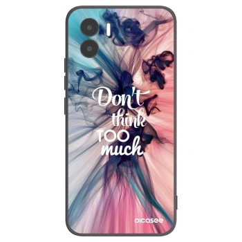Picasee silikonski črni ovitek za Xiaomi Redmi A1 - Don't think TOO much