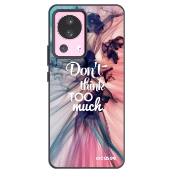 Picasee silikonski črni ovitek za Xiaomi 13 Lite - Don't think TOO much