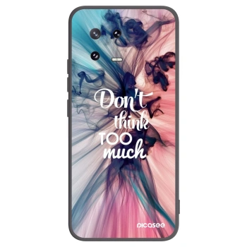 Picasee silikonski črni ovitek za Xiaomi 13 Pro - Don't think TOO much