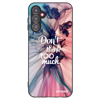 Picasee silikonski črni ovitek za Samsung Galaxy A14 4G A145R - Don't think TOO much