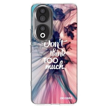 Picasee silikonski prozorni ovitek za Honor 90 5G - Don't think TOO much