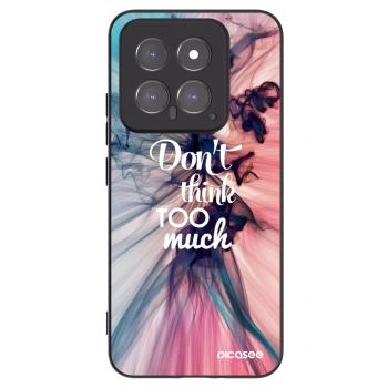 Picasee silikonski črni ovitek za Xiaomi 14 - Don't think TOO much