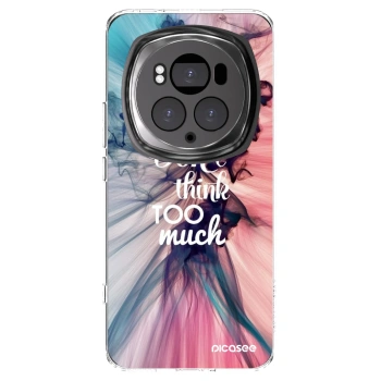 Picasee silikonski prozorni ovitek za Honor Magic6 Pro - Don't think TOO much