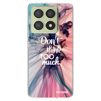Picasee silikonski prozorni ovitek za Xiaomi 14T - Don't think TOO much