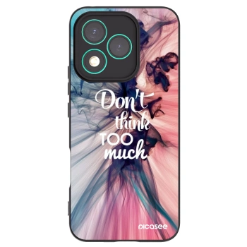 Picasee silikonski črni ovitek za Honor 400 Lite 5G - Don't think TOO much