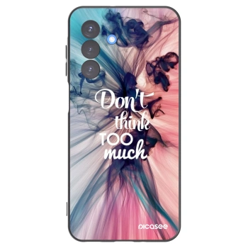 Picasee silikonski črni ovitek za Samsung Galaxy A17 5G - Don't think TOO much