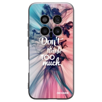 Picasee silikonski črni ovitek za Honor Magic8 Pro 5G - Don't think TOO much