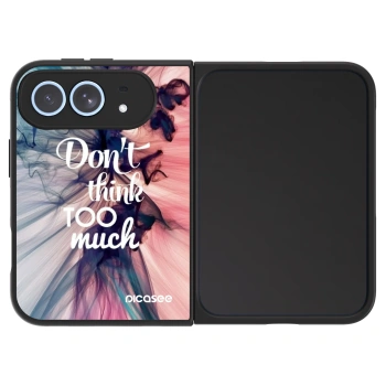 Picasee ULTIMATE CASE za Apple iPhone Duo - Don't think TOO much