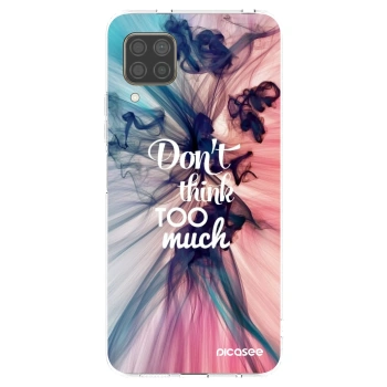 Picasee silikonski prozorni ovitek za Huawei P40 Lite - Don't think TOO much