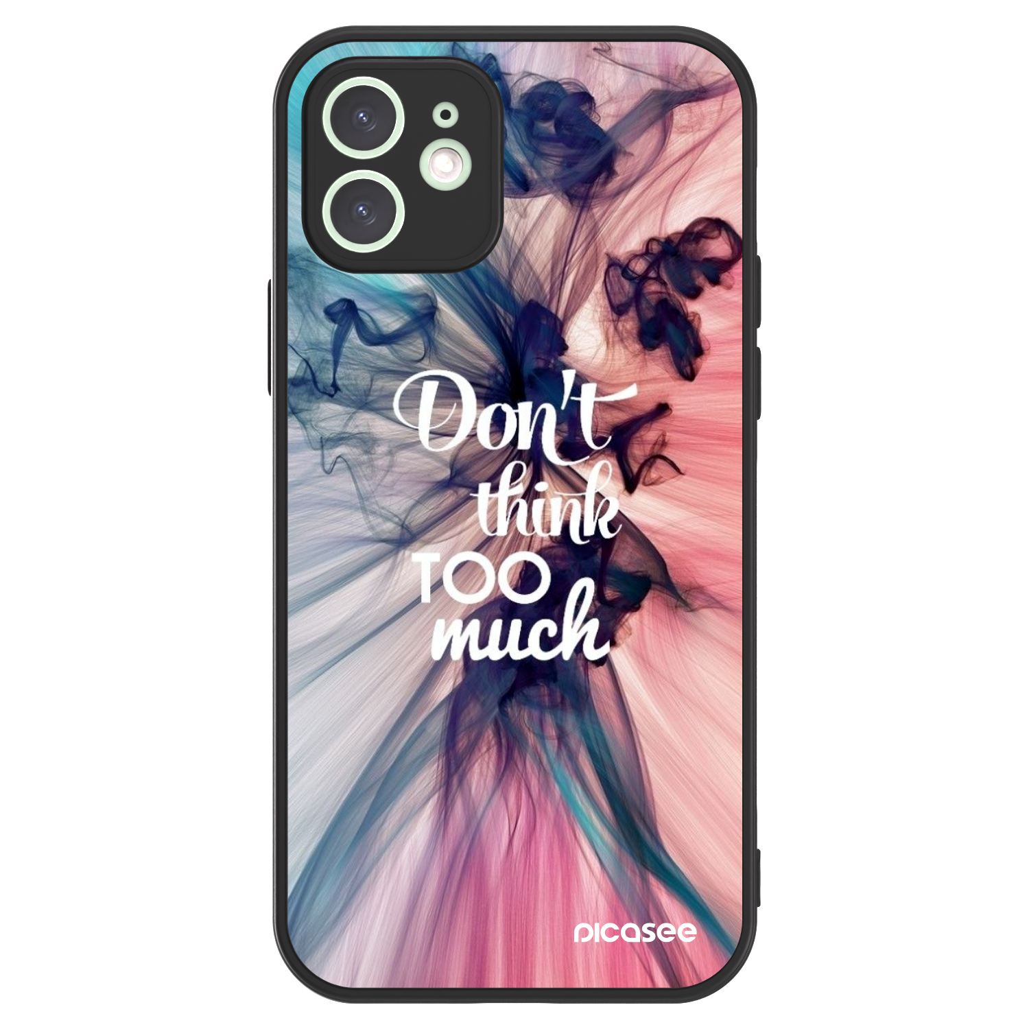 Picasee ULTIMATE CASE za Apple iPhone 12 - Don't think TOO much