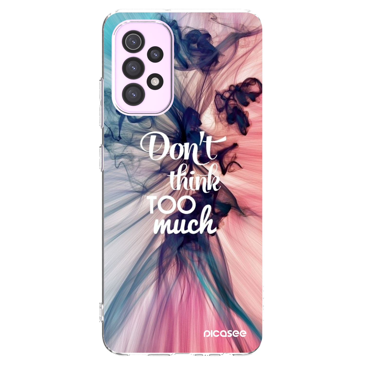 Picasee silikonski prozorni ovitek za Samsung Galaxy A32 5G A326B - Don't think TOO much