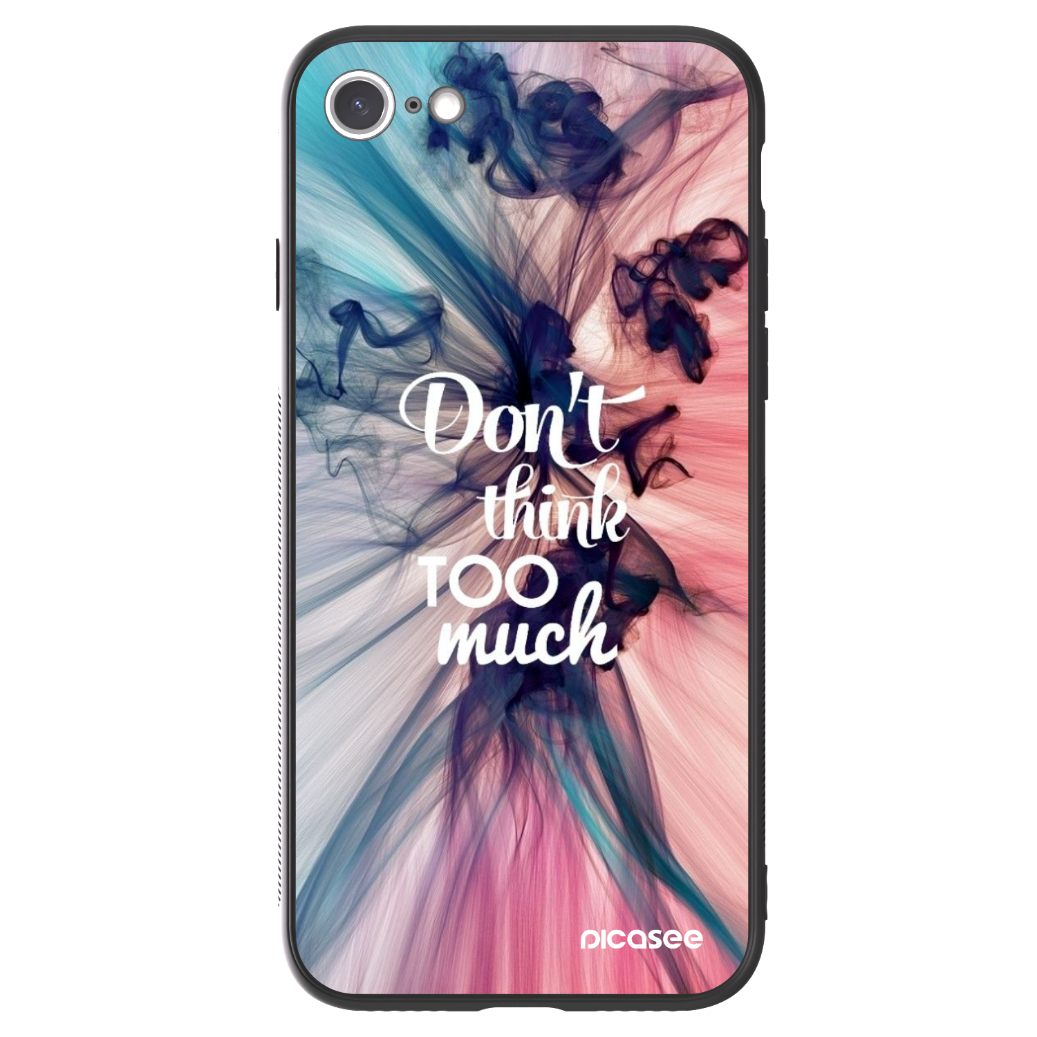 Picasee ULTIMATE CASE za Apple iPhone SE 2020 - Don't think TOO much