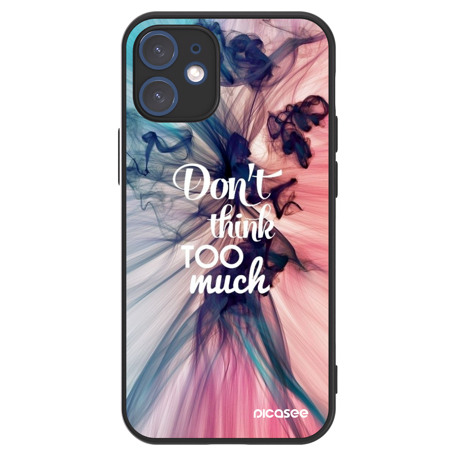 Picasee ULTIMATE CASE MagSafe za Apple iPhone 12 mini - Don't think TOO much