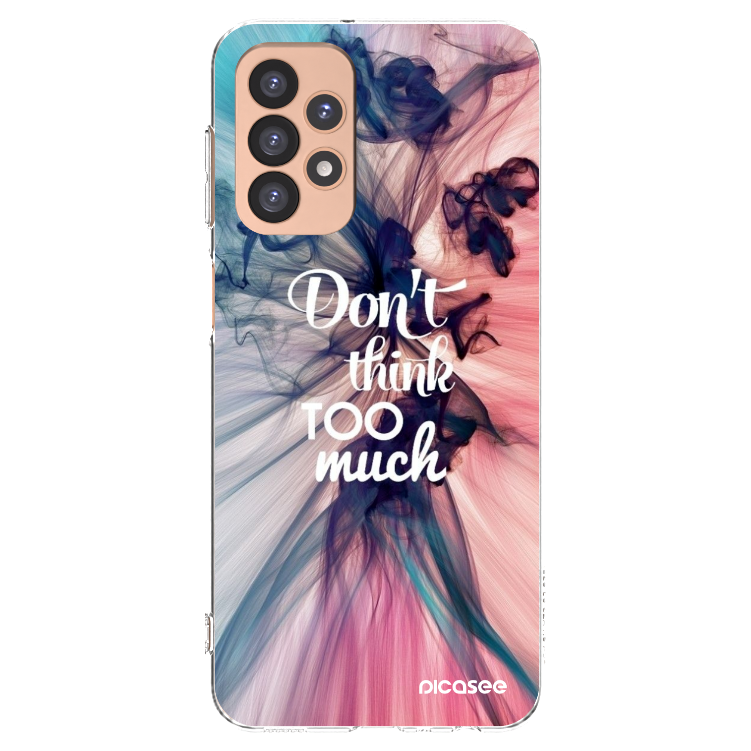 Picasee silikonski prozorni ovitek za Samsung Galaxy A23 A236B 5G - Don't think TOO much
