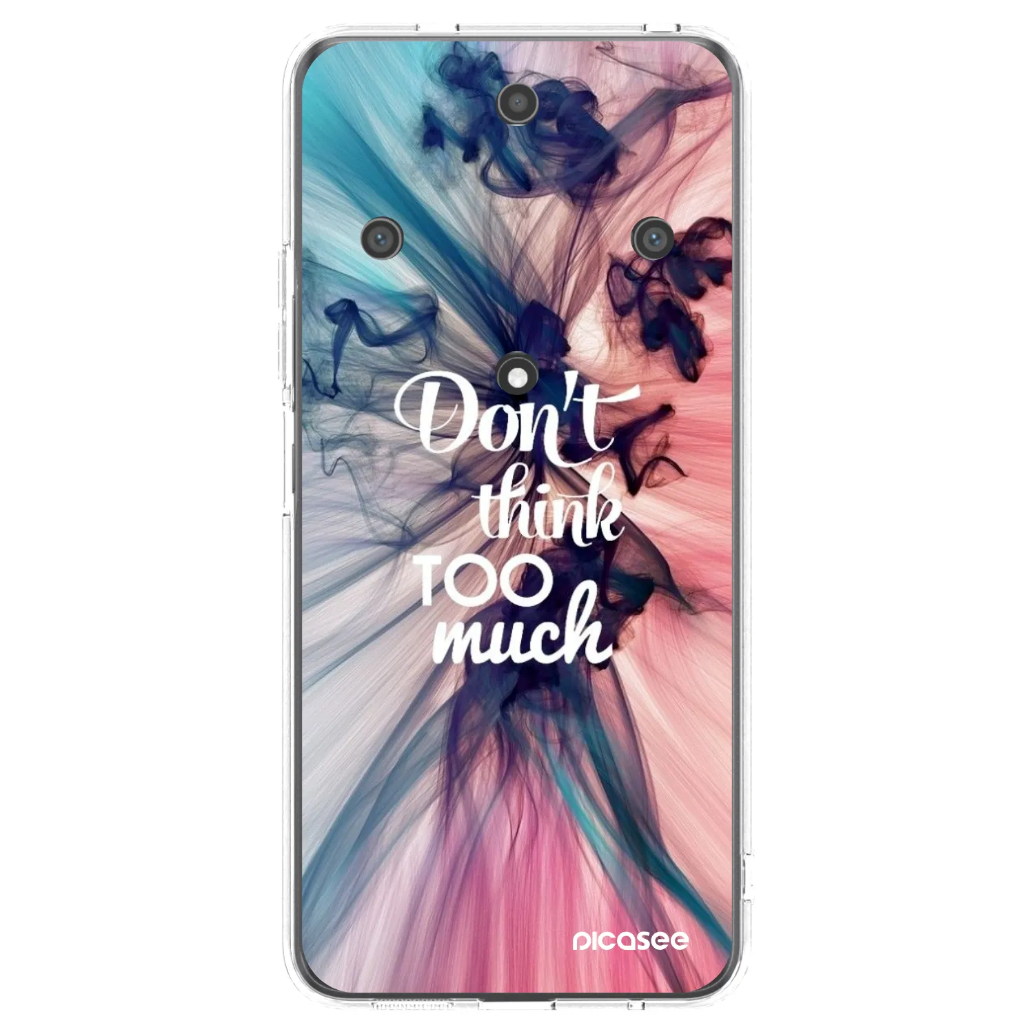Picasee silikonski prozorni ovitek za Honor Magic5 Lite 5G - Don't think TOO much