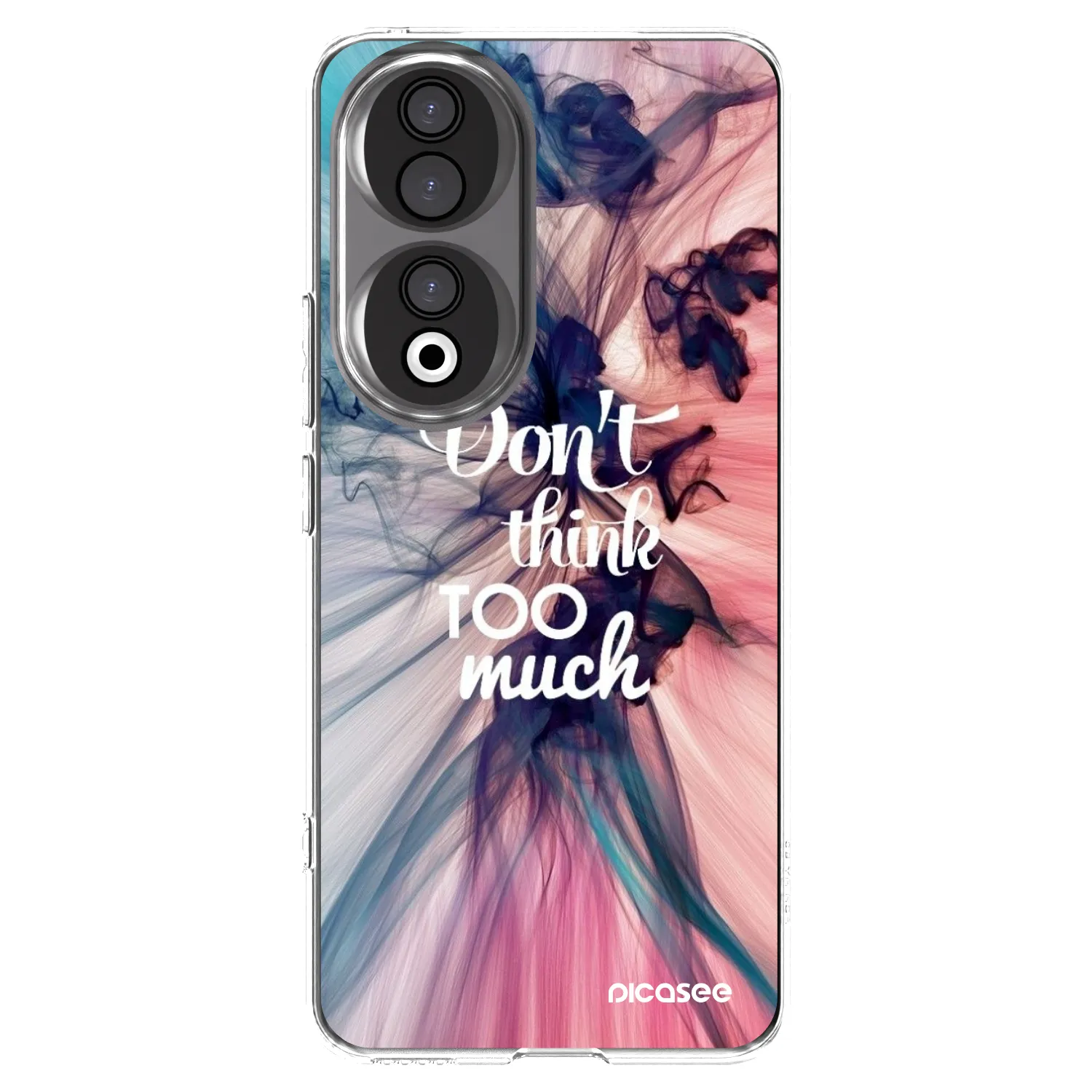 Picasee silikonski prozorni ovitek za Honor 90 5G - Don't think TOO much
