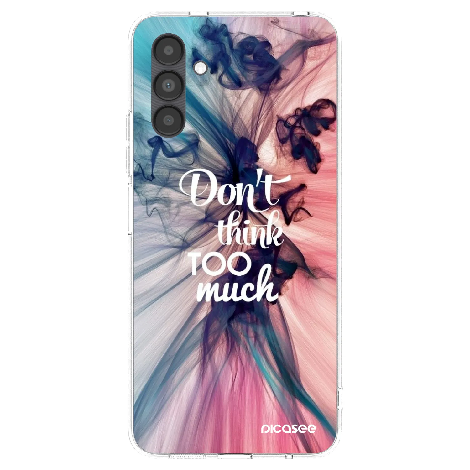 Picasee silikonski prozorni ovitek za Samsung Galaxy A04s A047F - Don't think TOO much