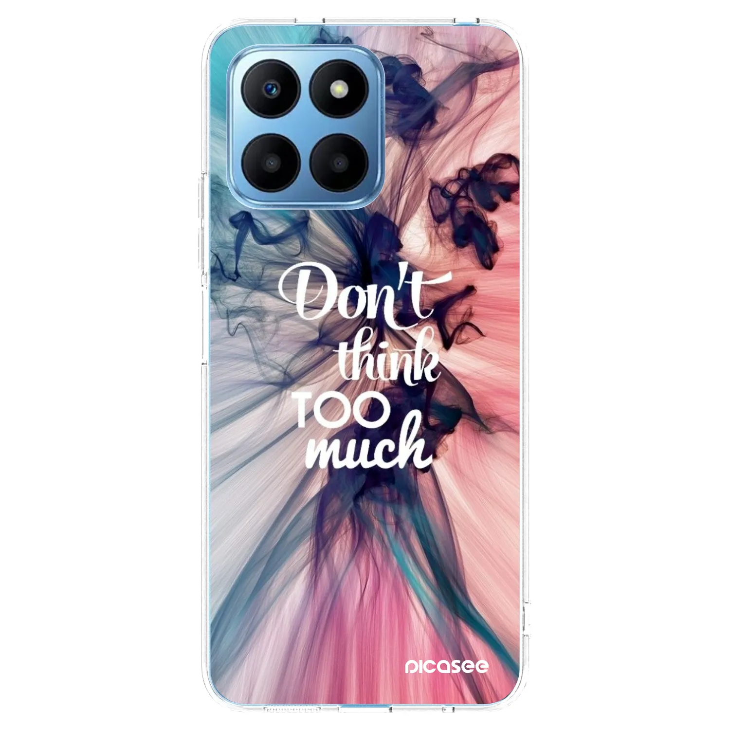 Picasee silikonski prozorni ovitek za Honor 70 Lite - Don't think TOO much