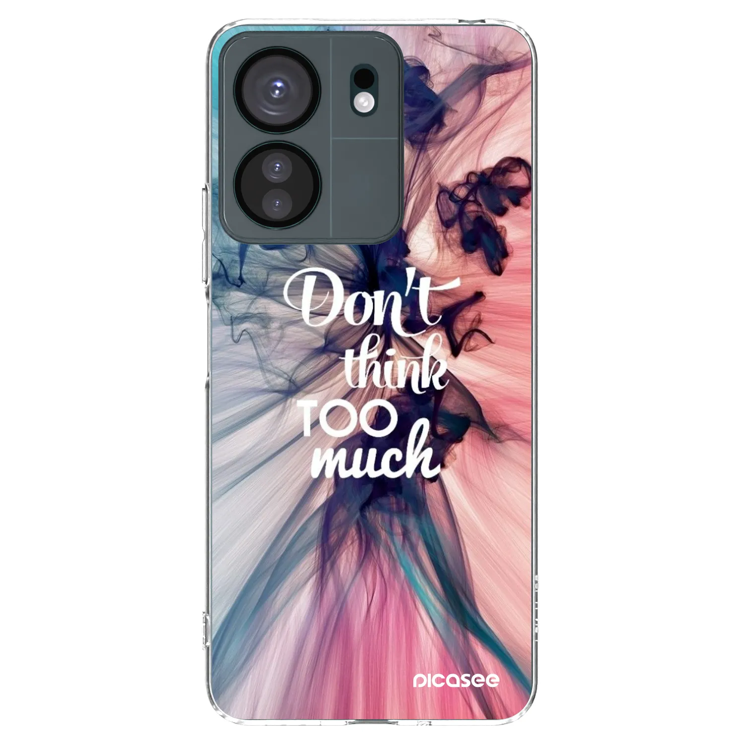 Picasee silikonski prozorni ovitek za Xiaomi Redmi 13C 4G - Don't think TOO much