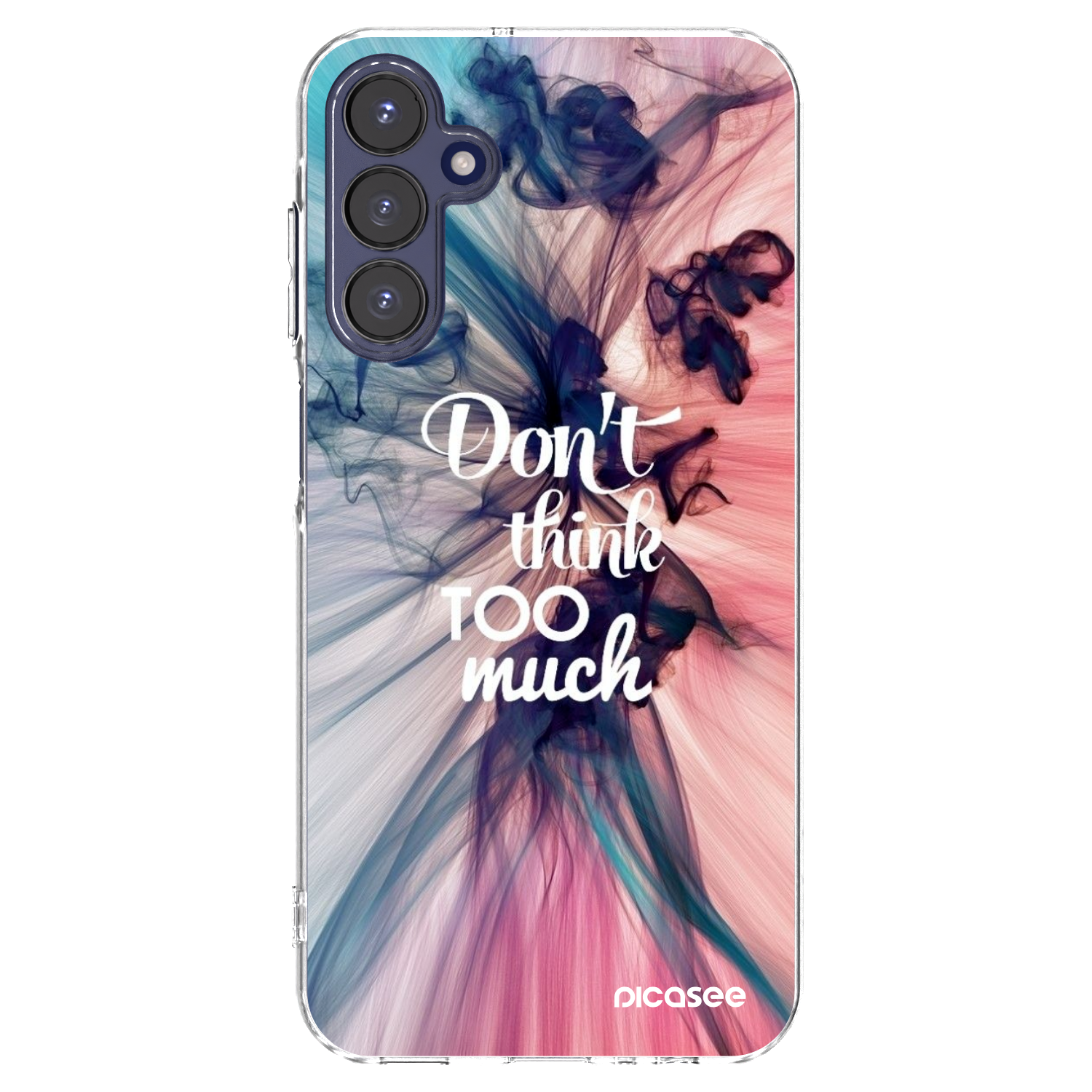 Picasee silikonski prozorni ovitek za Samsung Galaxy A15 A155F 4G - Don't think TOO much