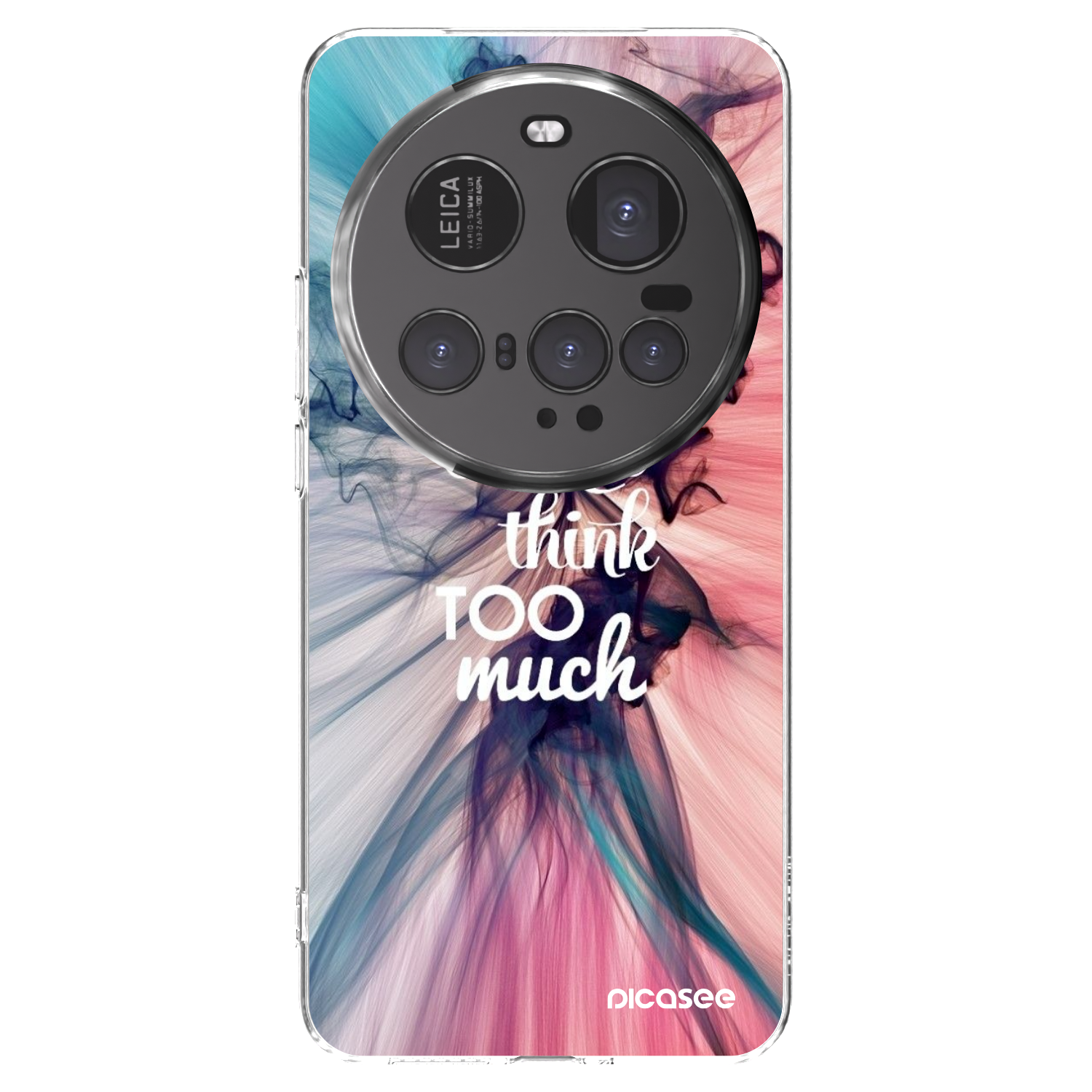 Picasee silikonski prozorni ovitek za Xiaomi 15 Ultra - Don't think TOO much