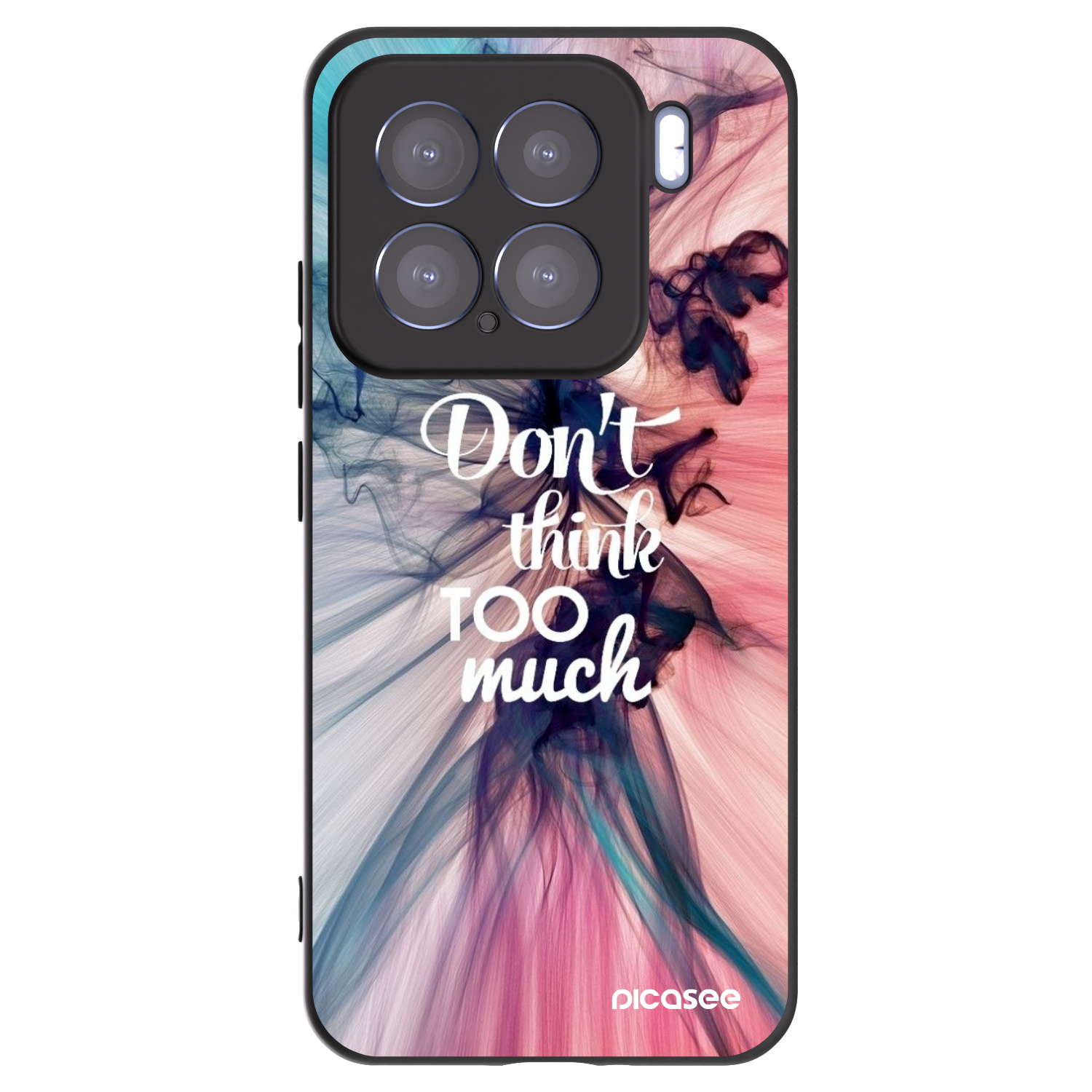 Picasee silikonski črni ovitek za Xiaomi 15 - Don't think TOO much