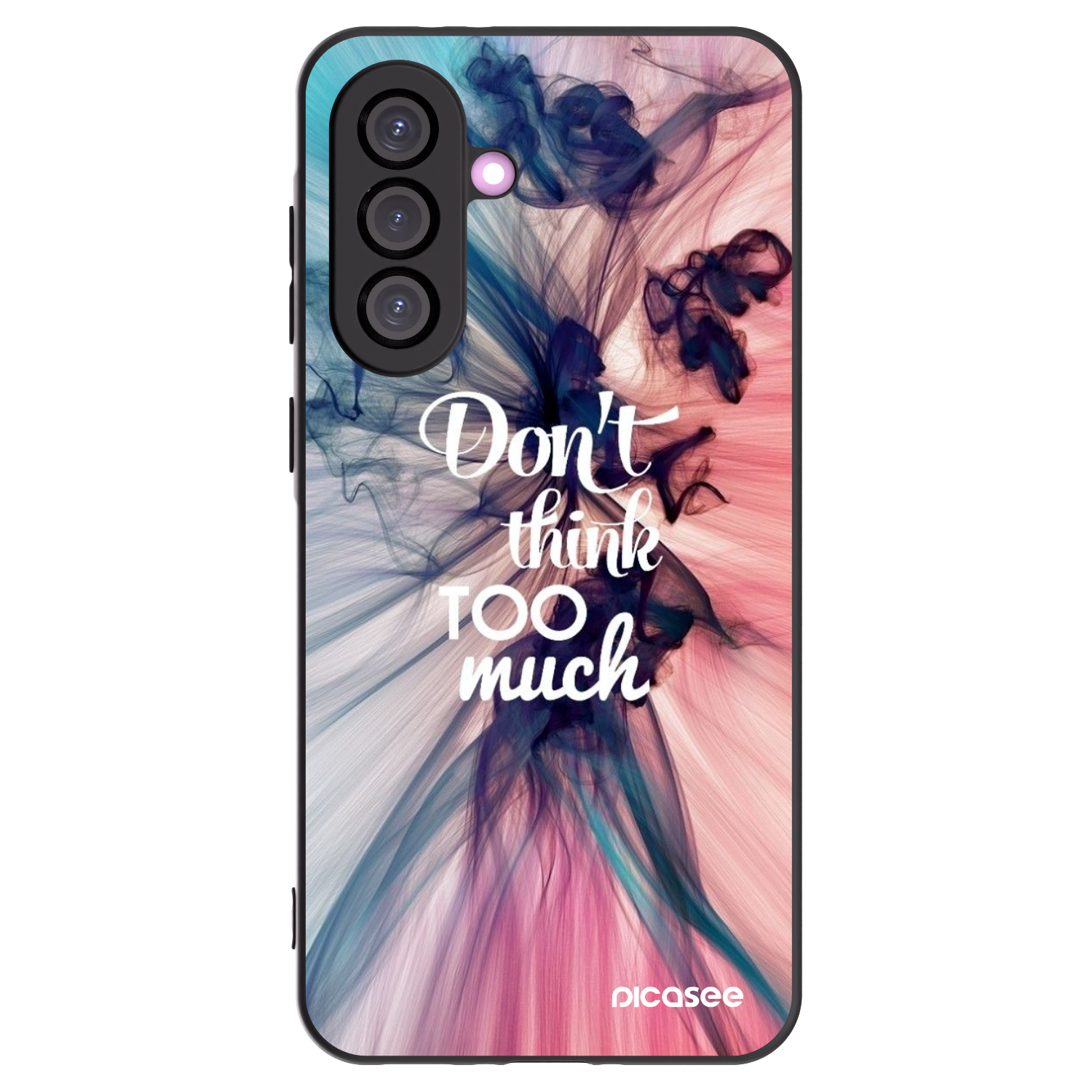 Picasee silikonski črni ovitek za Samsung Galaxy A36 5G - Don't think TOO much