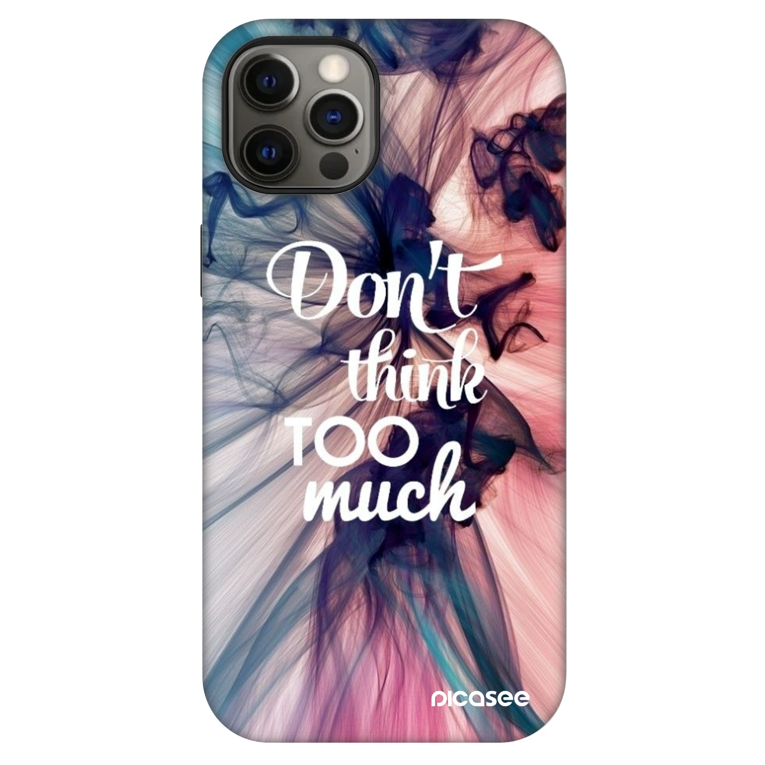 Picasee Fashion Case MagSafe za Apple iPhone 12 Pro - Don't think TOO much