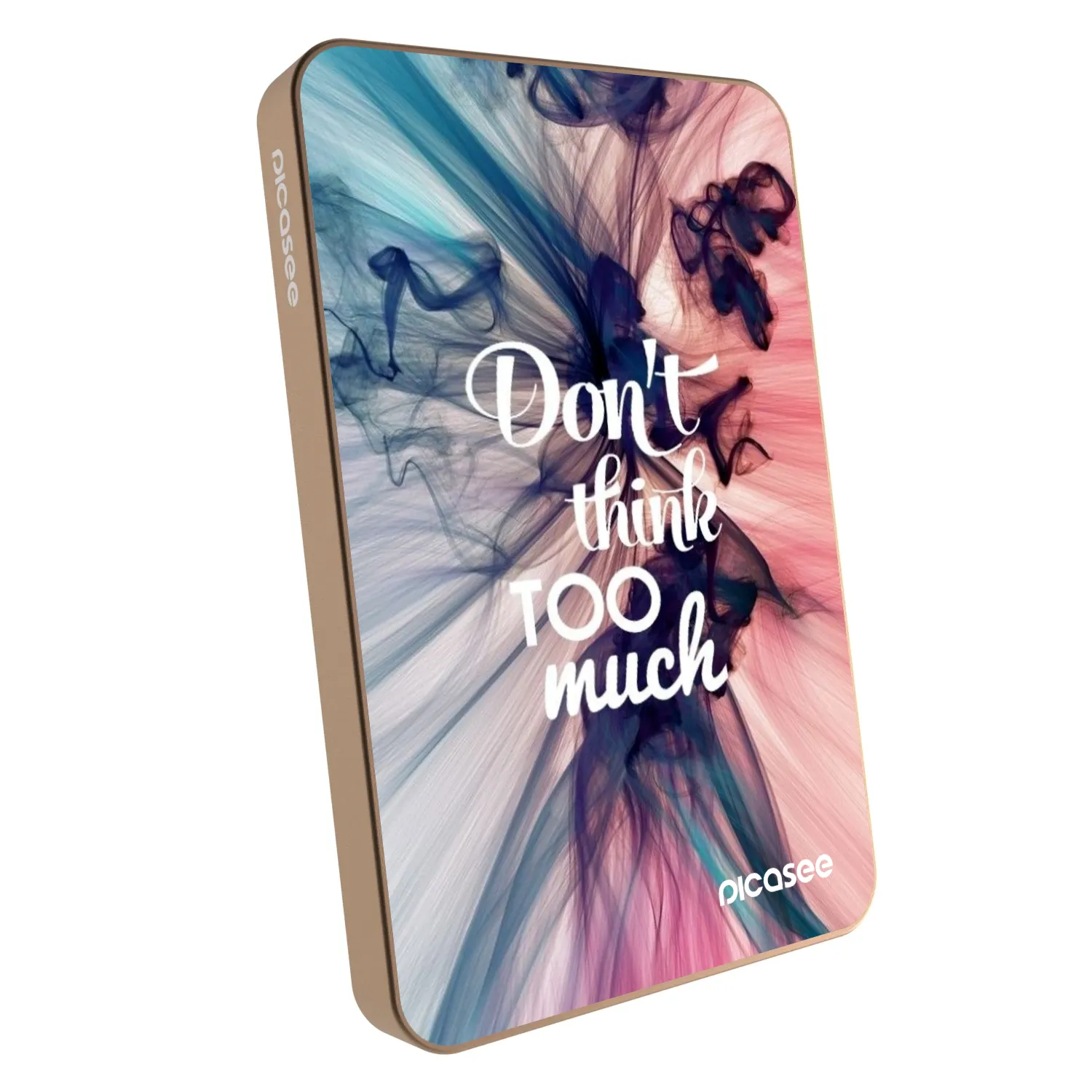 Picasee Prenosna baterija z MagSafe 5 000 mAh Zlati - Don't think TOO much