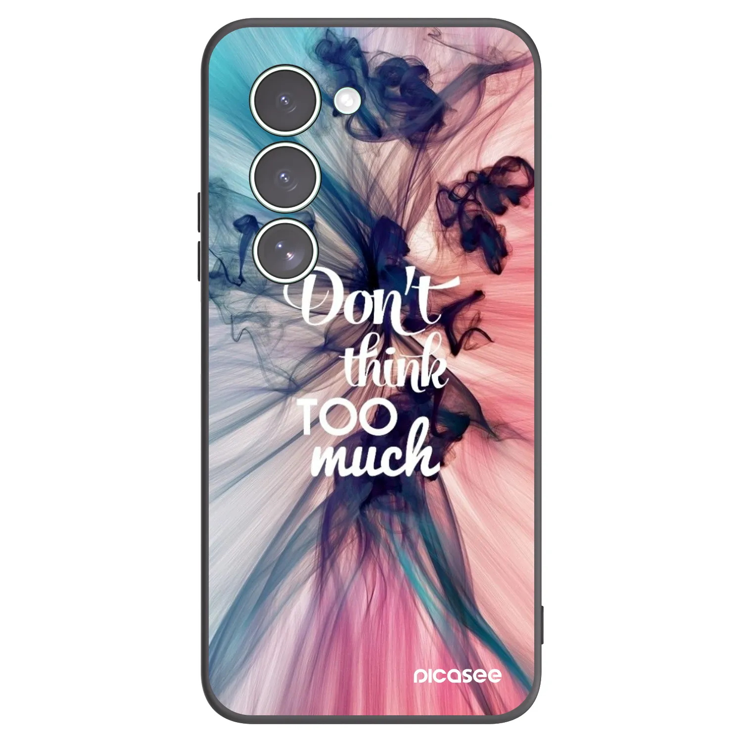 Picasee silikonski črni ovitek za Xiaomi Redmi 15 5G - Don't think TOO much
