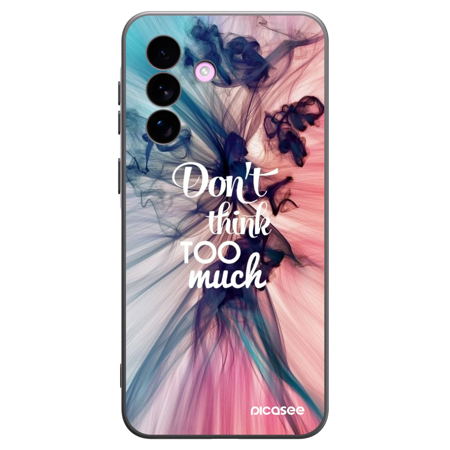 Picasee silikonski črni ovitek za Samsung Galaxy A57 5G - Don't think TOO much
