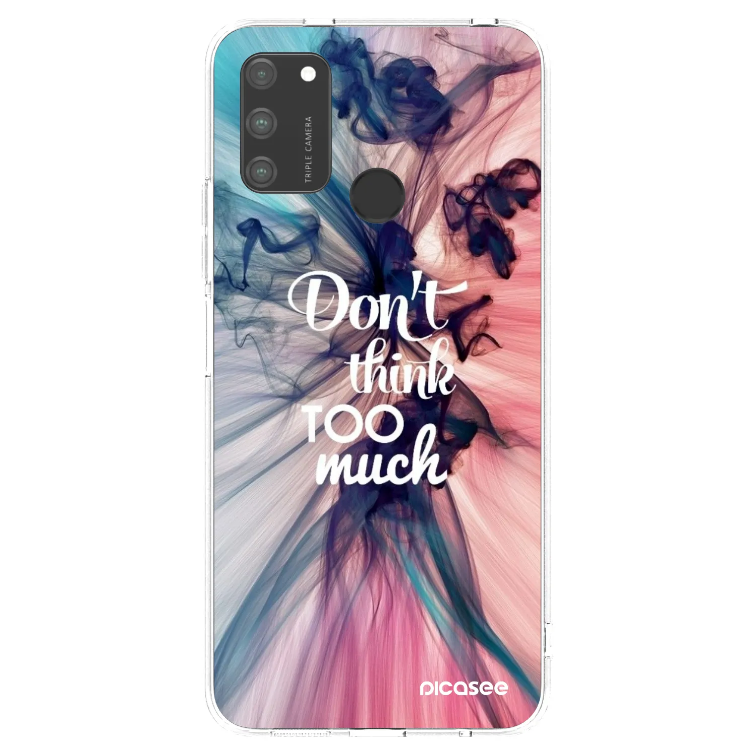Picasee silikonski prozorni ovitek za Honor 9A - Don't think TOO much