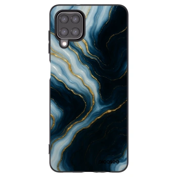 Picasee silikonski črni ovitek za Samsung Galaxy A12 A125F - Luna