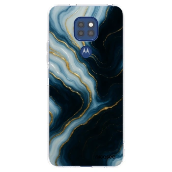 Picasee silikonski prozorni ovitek za Motorola Moto G9 Play - Luna