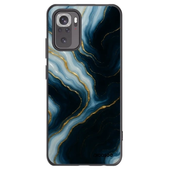 Picasee silikonski črni ovitek za Xiaomi Redmi Note 10S - Luna