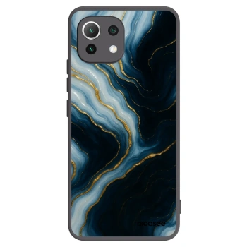 Picasee silikonski črni ovitek za Xiaomi 11 Lite 5G NE - Luna