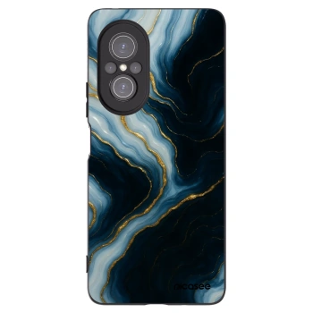 Picasee silikonski črni ovitek za Huawei Nova 9 SE - Luna
