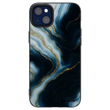Picasee silikonski črni ovitek za Apple iPhone 14 Plus - Luna