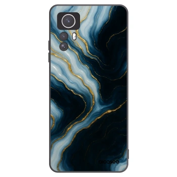 Picasee silikonski črni ovitek za Xiaomi Redmi Note 12S - Luna