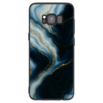 Picasee silikonski črni ovitek za Samsung Galaxy S8 G950F - Luna