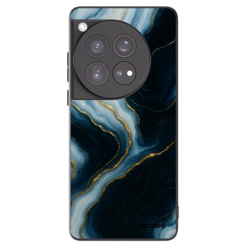 Picasee silikonski črni ovitek za OnePlus 12 5G - Luna